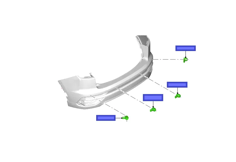 [JU5Z 15K859 APTM] حساس صدام خلفي 
