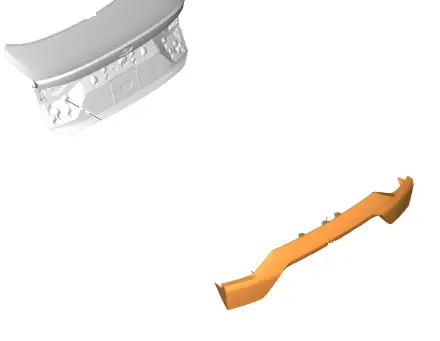 [MB6Z 5443400 AA] ديكور فيبر شنطة 