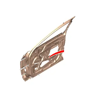 [MB6Z 5820125 B] باب امامي يسار