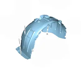 [MB6Z 16102 E] بطانة رفرف يمين