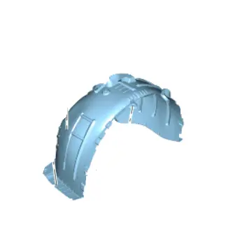 [MB6Z 54278B51 B] بطانة رفرف خلفي يسار