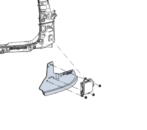 [NS1 15885 AA] قاعدة نقطة عمياء يمين