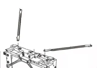 قاعدة مثبت مكينة يمين