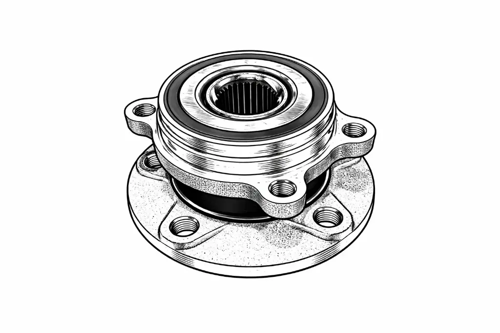 [KS2 2C299 AA] فلنجة خلفي 