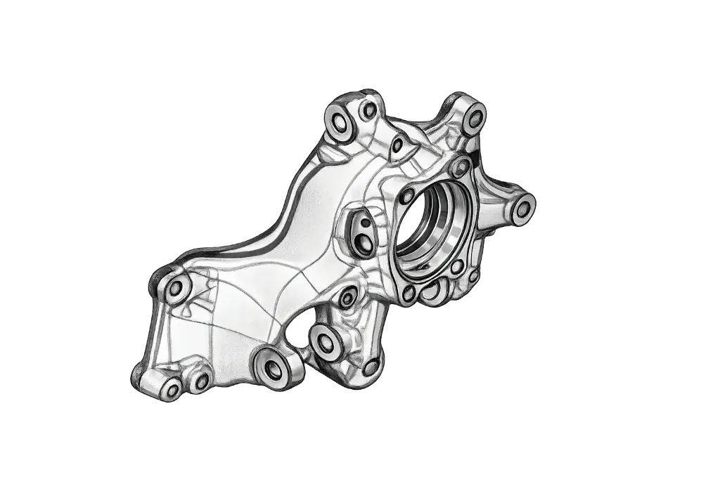 قاعدة فلنجة خلفي يسار