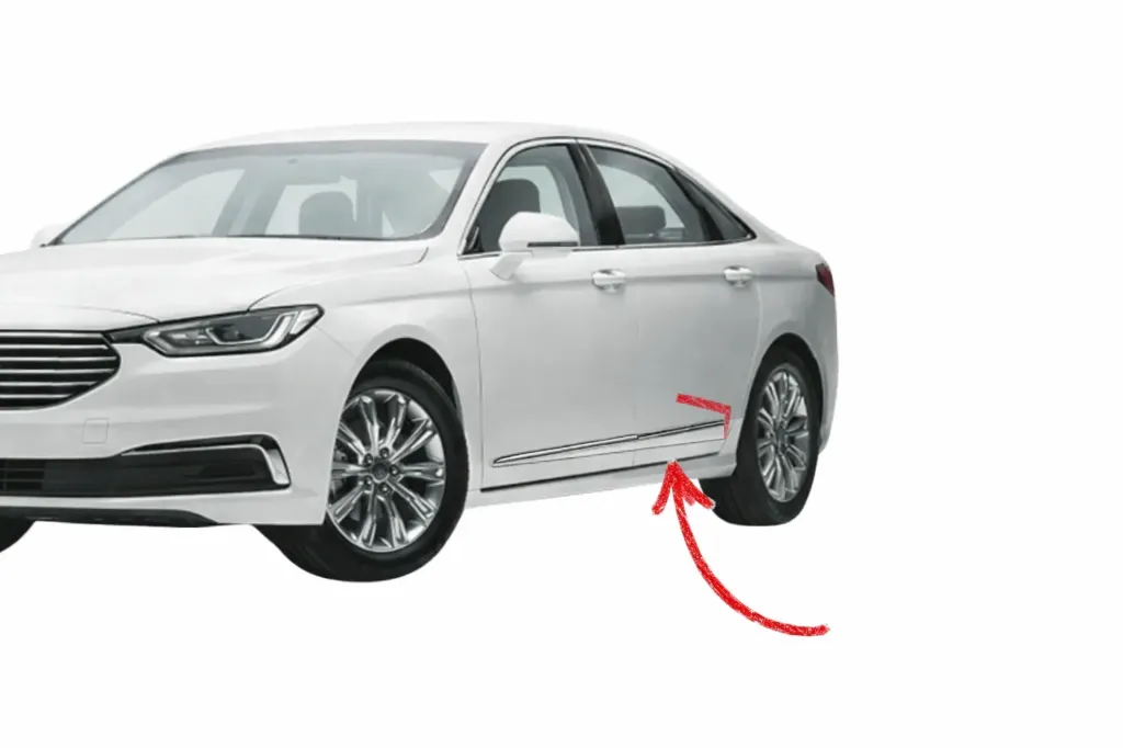 [GR2Z 5425557 A] ديكور نيكل باب خلفي يسار