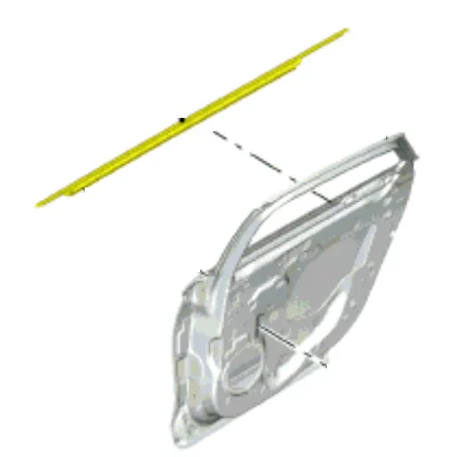 [GR2Z 5425861 C] مسطرة قزاز خلفي يسار 